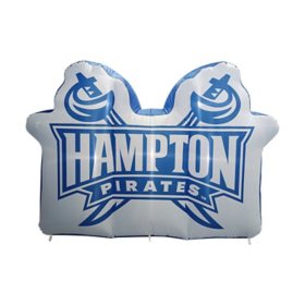 Logo Brands Hampton Pirates Pre-Lit 7’x10’ Inflatable