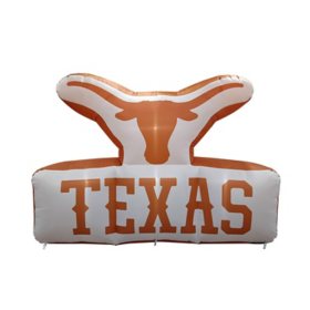 Logo Brands Texas Longhorns Pre-Lit 7’x10’ Team Inflatable