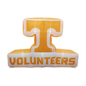 Logo Brands Tennessee Volunteers Pre-Lit 7’x10’ Team Inflatable