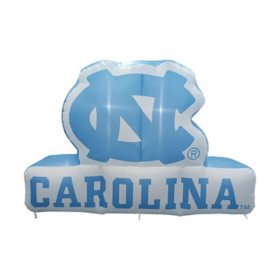 Logo Brands North Carolina Tar Heels Pre-Lit 7’x10’ Team Inflatable