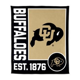 Logo Brands Colorado Buffaloes 60"x70" Super Plush Blanket