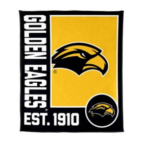 Logo Brands Southern Mississippi Golden Eagles 60"x70" Super Plush Blanket