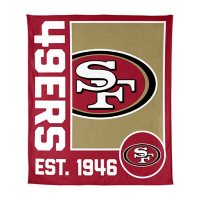 Logo Brands San Francisco 49ers 60"x70" Super Plush Blanket