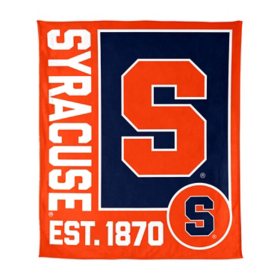 Logo Brands Syracuse Orange 60"x70" Super Plush Blanket