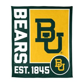 Logo Brands Baylor Bears 60"x70" Super Plush Blanket