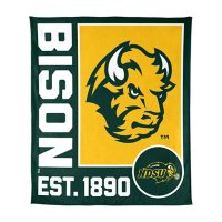 Logo Brands North Dakota State Bison 60"x70" Super Plush Blanket