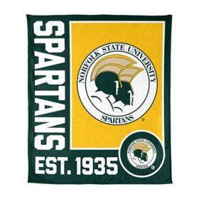 Logo Brands Norfolk State Spartans 60"x70" Super Plush Blanket