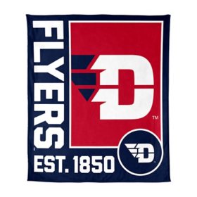 Logo Brands Dayton Flyers 60"x70" Super Plush Blanket