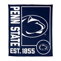 Logo Brands Penn State Nittany Lions 60"x70" Super Plush Blanket