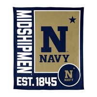 Logo Brands Navy Midshipmen 60"x70" Super Plush Blanket