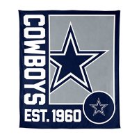 Logo Brands Dallas Cowboys 60"x70" Super Plush Blanket
