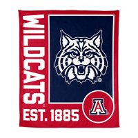 Logo Brands Arizona Wildcats 60"x70" Super Plush Blanket