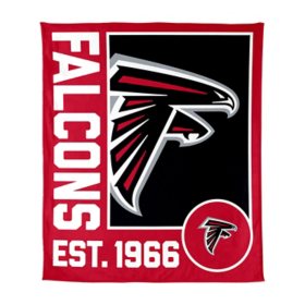 Logo Brands Atlanta Falcons 60"x70" Super Plush Blanket
