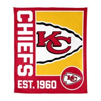 Logo Brands Kansas City Chiefs 60"x70" Super Plush Blanket