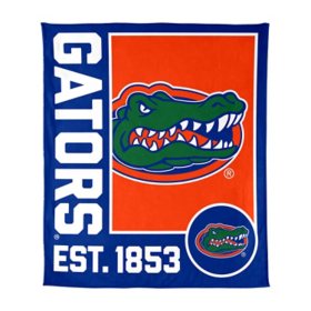 Logo Brands Florida Gators 60"x70" Super Plush Blanket