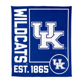 Logo Brands Kentucky Wildcats 60"x70" Super Plush Blanket