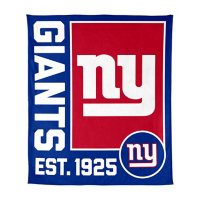 Logo Brands New York Giants 60"x70" Super Plush Blanket