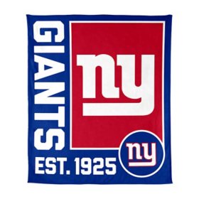 Logo Brands New York Giants 60"x70" Super Plush Blanket