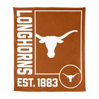 Logo Brands Texas Longhorns 60"x70" Super Plush Blanket