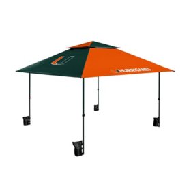 Logo Brands Miami Hurricanes 12'x12' Canopy