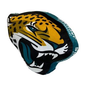 Logo Brands Jacksonville Jaguars XL Puff Pillow