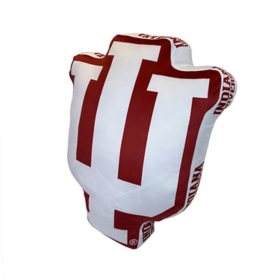 Logo Brands Indiana Hoosiers XL Puff Pillow