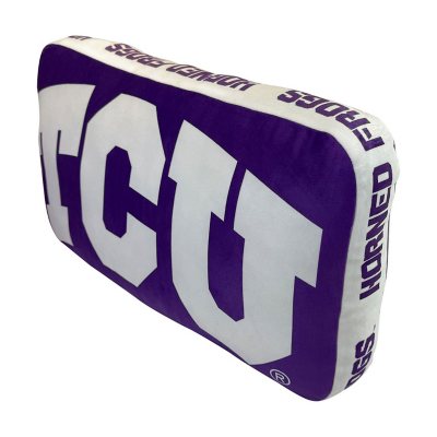 Logo Brands TCU Horned Frogs XL Puff Pillow