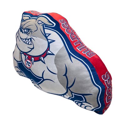 Logo Brands Tougaloo Bulldogs XL Puff Pillow