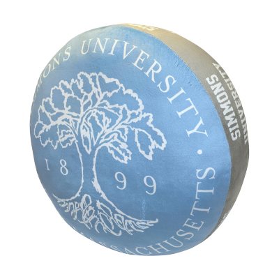 Logo Brands Simmons Bulldogs XL Puff Pillow