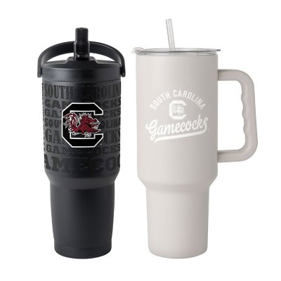 Logo Brands South Carolina Gamecocks Stainless Steel Tumbler Set