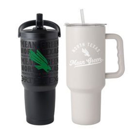 Logo Brands North Texas Eagles Stainless Steel Tumbler Set