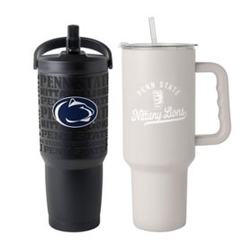 Logo Brands Penn State Nittany Lions Stainless Steel Tumbler Set