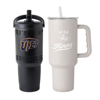NCAA 30oz & 40oz Stainless Steel Tumbler Set, Assorted Teams