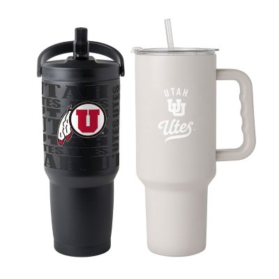 Logo Brands Utah Utes Stainless Steel Tumbler Set