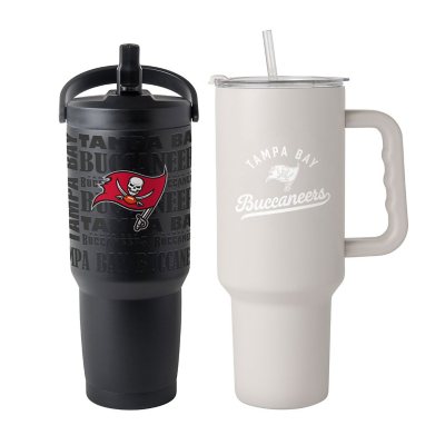 Logo Brands Tampa Bay Buccaneers Stainless Steel Tumbler Set