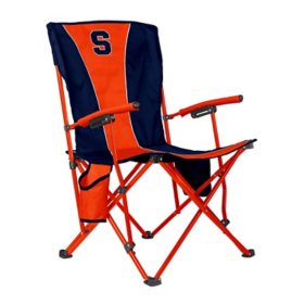 Logo Brands Syracuse Orange Hard Arm Chair