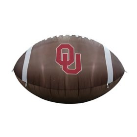 Logo Brands Oklahoma Sooners Pre-Lit 10'x6' Inflatable Football