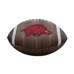 Logo Brands Arkansas Razorbacks Pre-Lit 10'x6' Inflatable Football