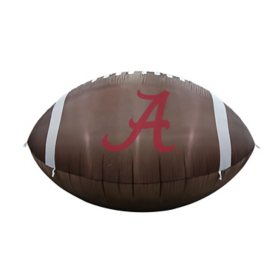 Logo Brands Alabama Crimson Tide Pre-Lit 10'x6' Inflatable Football