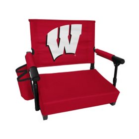Logo Brands Wisconsin Badgers Premium Stadium Seat