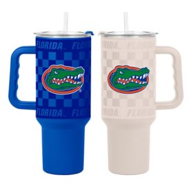 Logo Brands Florida Gators Stainless Steel Tumbler Set
