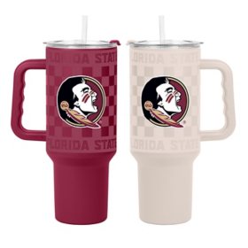 Logo Brands Florida State Seminoles Stainless Steel Tumbler Set