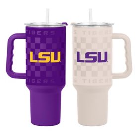 Logo Brands LSU Tigers Stainless Steel Tumbler Set