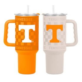 Logo Brands Tennessee Volunteers Stainless Steel Tumbler Set