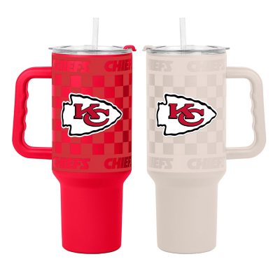 Logo Brands Kansas City Chiefs 40 oz. Stainless Steel Tumbler Set