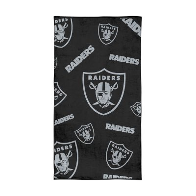 Logo Brands Las Vegas Raiders 38x72 Beach Towel