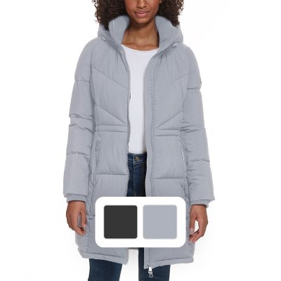 Calvin klein clearance puffer long coat