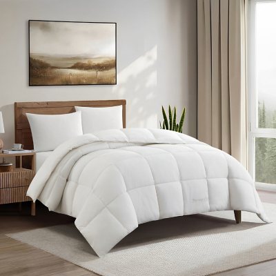 Thomasville Premium Hotel Down Alternative Comforter, 100% Cotton Sateen - King:- King
