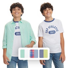 Gap Kids Boys Woven Shirt Set