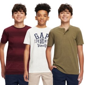 Gap Kids Boys Short Sleeve Tee, 3-Pack